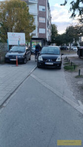 Posred biciklističke
